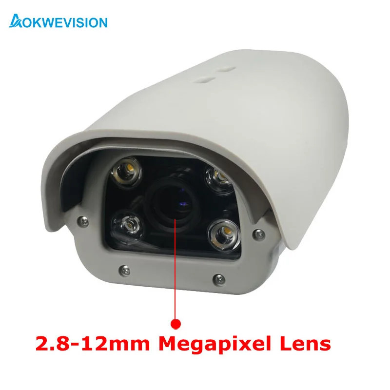 

Onvif support 1080P 2MP 2.8-12mm lens POE Vehicle License Plate Recognition IP LPR Camera for highway&parking lot with IR LED