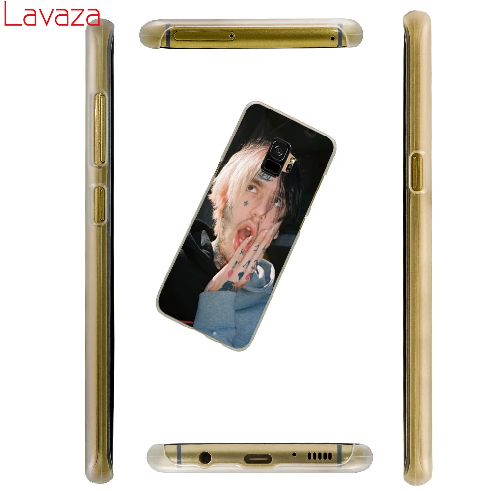 Твердый чехол для телефона Lavaza Lil Peep Bo с открытым носком Samsung Galaxy A10 A30 A40 A50 A70 M10 M20 M30