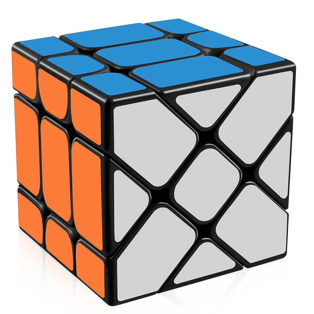 D FantiX Yj Fisher Cube неравный 3x3 скоростной кубик головоломка плавный скручивающийся