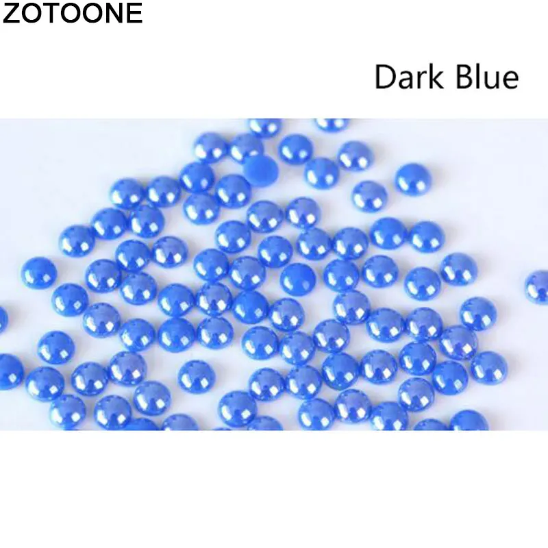 ZOTOONE 3 8-4 мм 1000 шт. с камнями на клейкой основе свадебные платья Сумки DIY Керамика