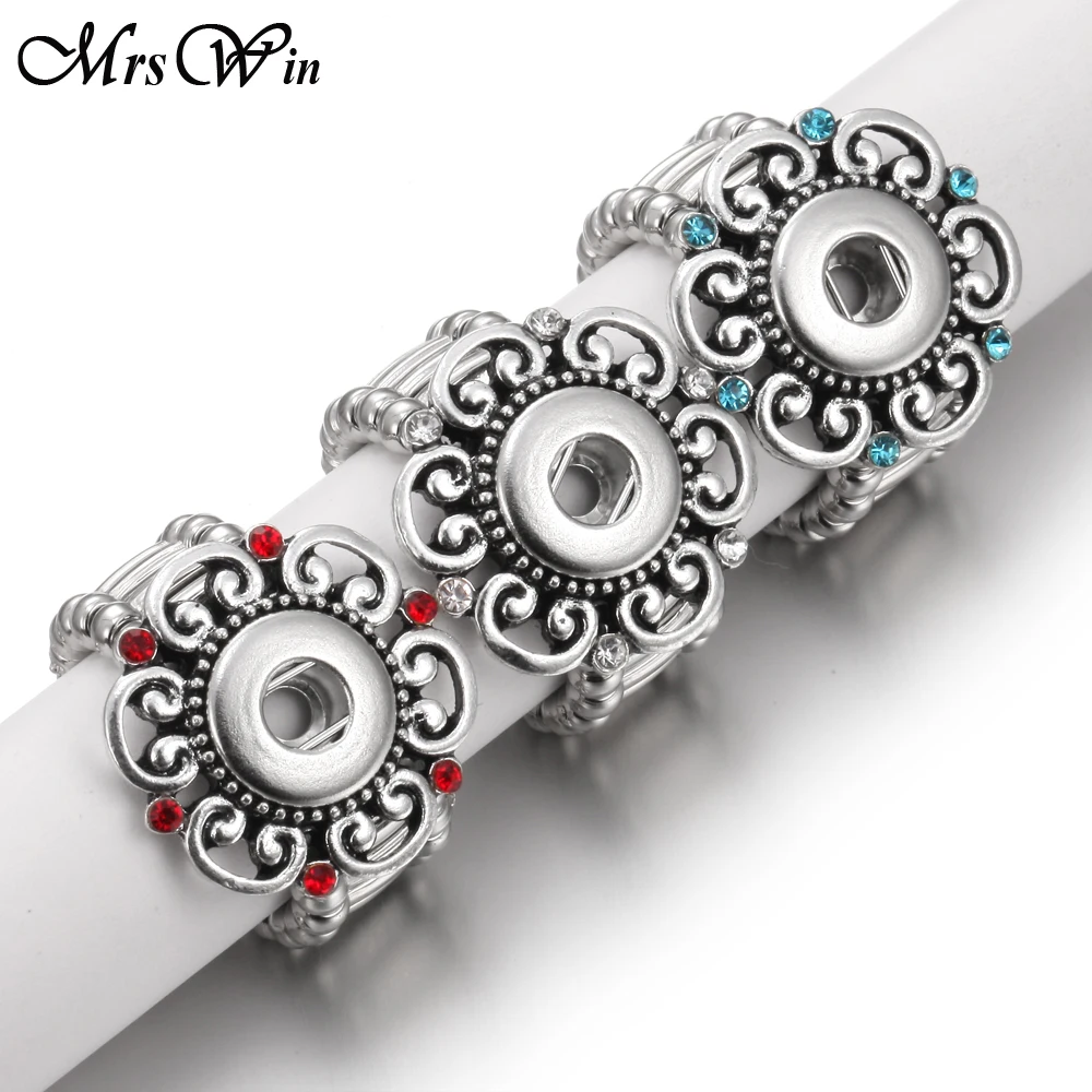 Новый 12 мм кнопки кольца элегантные круглые металлические Кольца Fit оснастки DIY