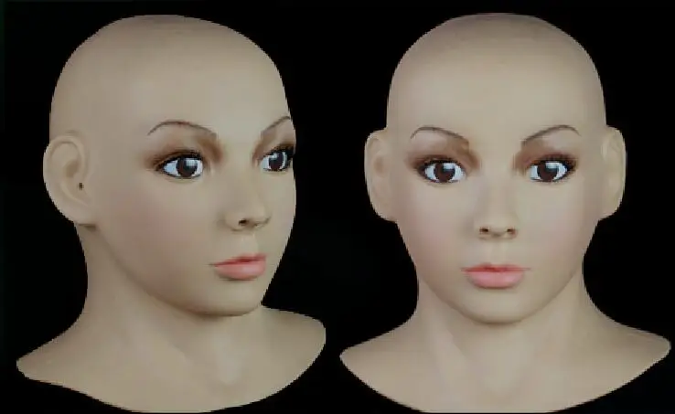 [Sf 5] Высококачественная полноголовая настоящая маска для лица Женская