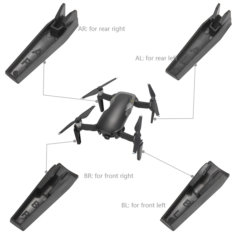 3 5 см подставка для ножек удлинитель DJI Mavic Air drone аксессуары увеличитель высоты