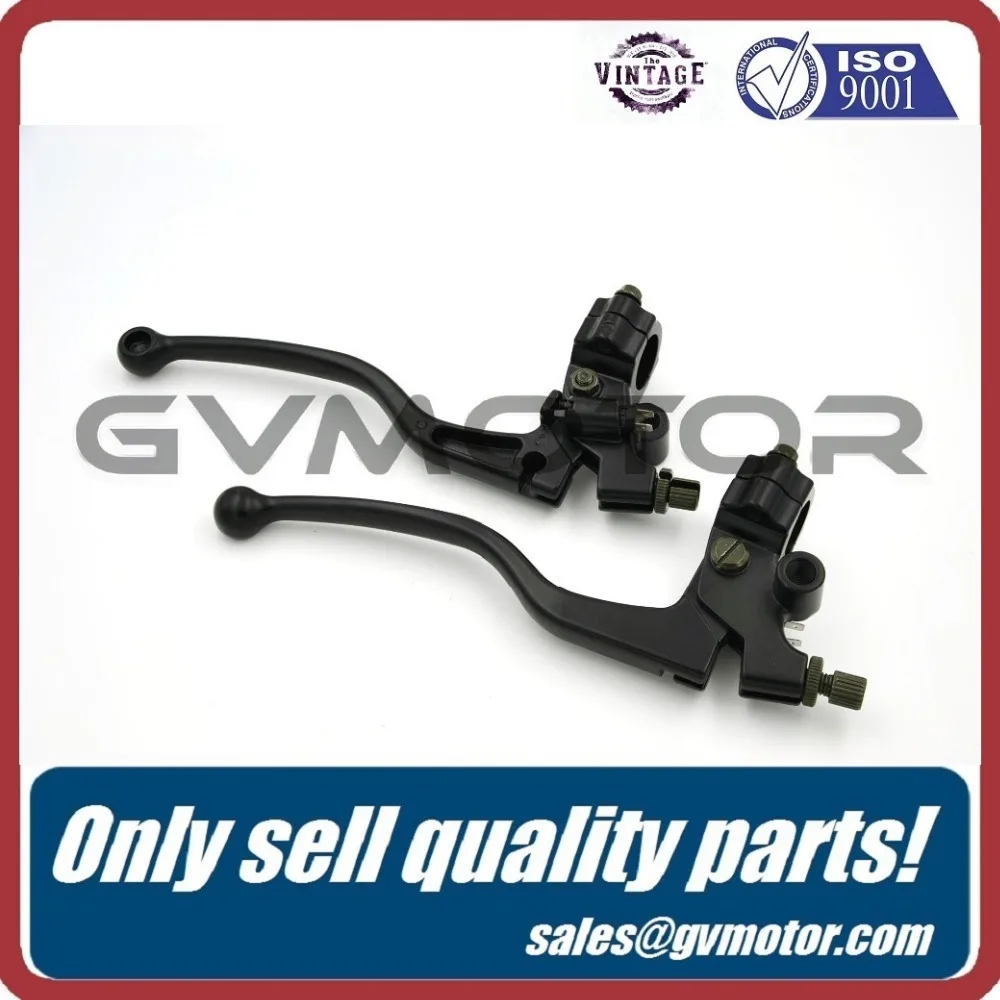 Мотоциклетный мопед скутер Винтажный Классический тормозной рычаг оба передние