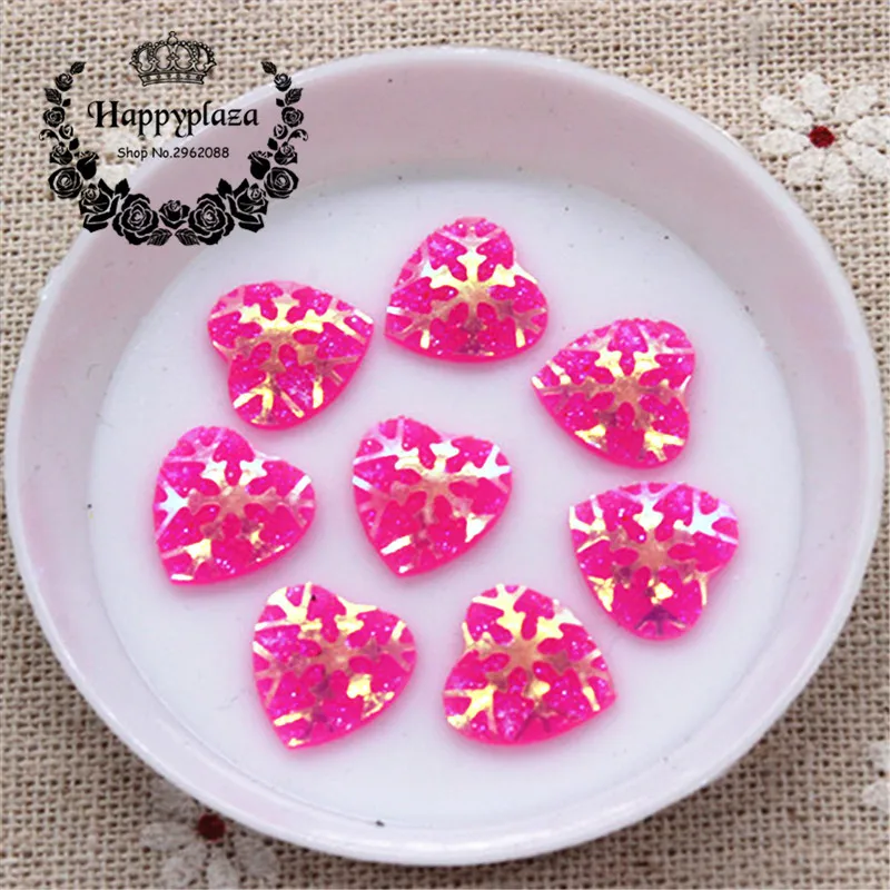 100 шт. декоративные пуговицы 11 мм|buttons scrapbooking|decorative buttonsheart flatback |