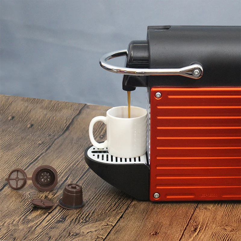 10 упаковок Эспрессо многоразового кофе капсулы совместимые nespresso кофемашина