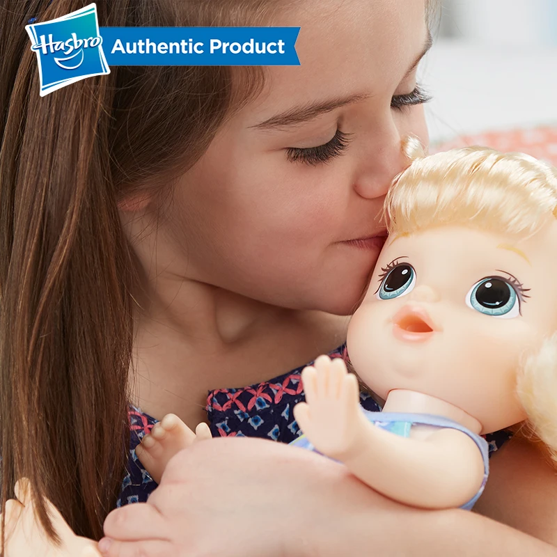 Hasbro Baby Alive краска для пальцев детские светлые волосы реалистичные Reborn куклы
