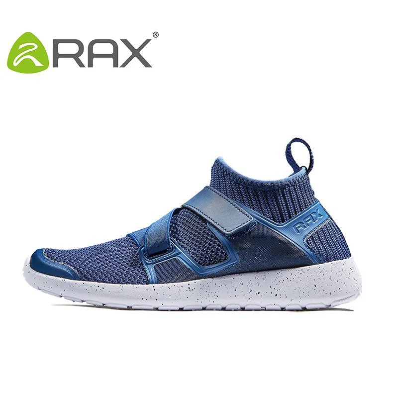 RAX/Новинка; женские дышащие кроссовки; Легкие кроссовки; Мужская Спортивная обувь; Zapatos De Hombre; спортивные кроссовки - Цвет: navy blue