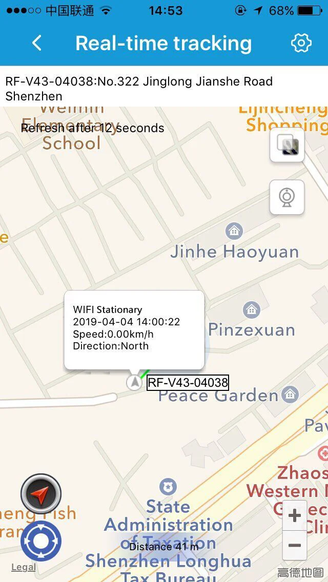 Gps трекер RF-V43 устройство слежения для домашних животных Отслеживание в реальном времени 4GLTE+ 3GWCDMA+ 2G GSM IP67waterpoof gps и wifi забор двойной уход