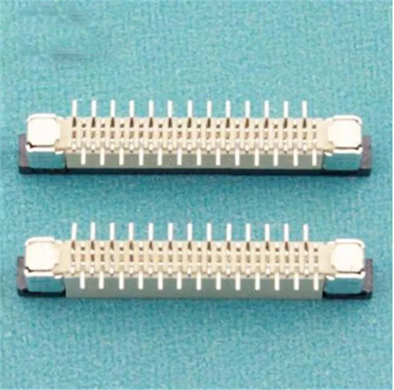(100Pcs/lot) 0.5mm-26P Vertical Type FFC FPC Socket 0.5mm Pitch 26Pin Flexible Flat Cable Connector Wholesale | Обустройство дома