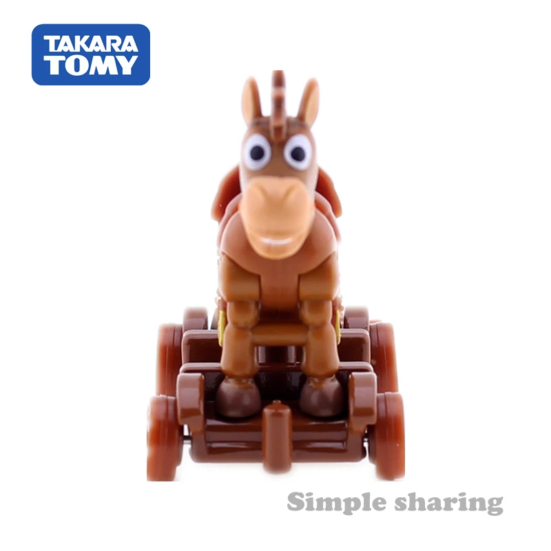TAKARA TOMY DISNEY TOMICA История игрушек BULLSEYE и деревянный грузовик № 3 автомобильные