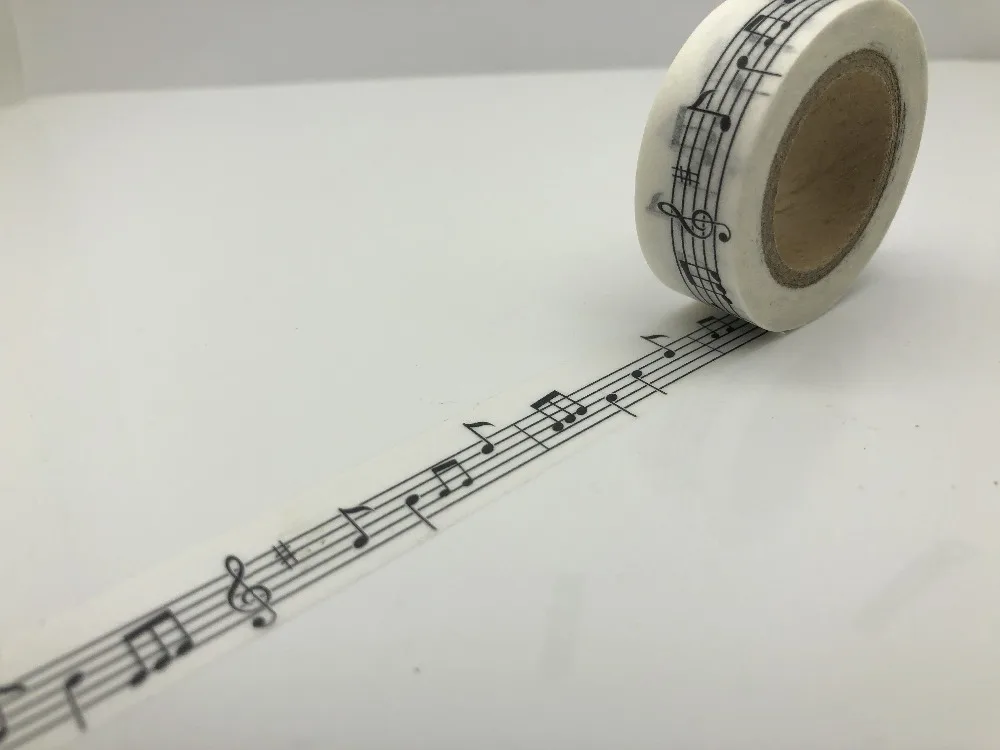 Клейкая лента Черная любовь Скрапбукинг васи лента DIY ремесло липкая декоративная маскирующая лента, японская бумага jiataihe васи лента