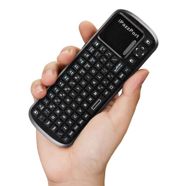 BU 2,4 ГГц мини беспроводная клавиатура мышь тачпад для Android OS MAC Мини ПК Android J19T Эргономика 84 клавиши карманная клавиатура - Цвет: BU