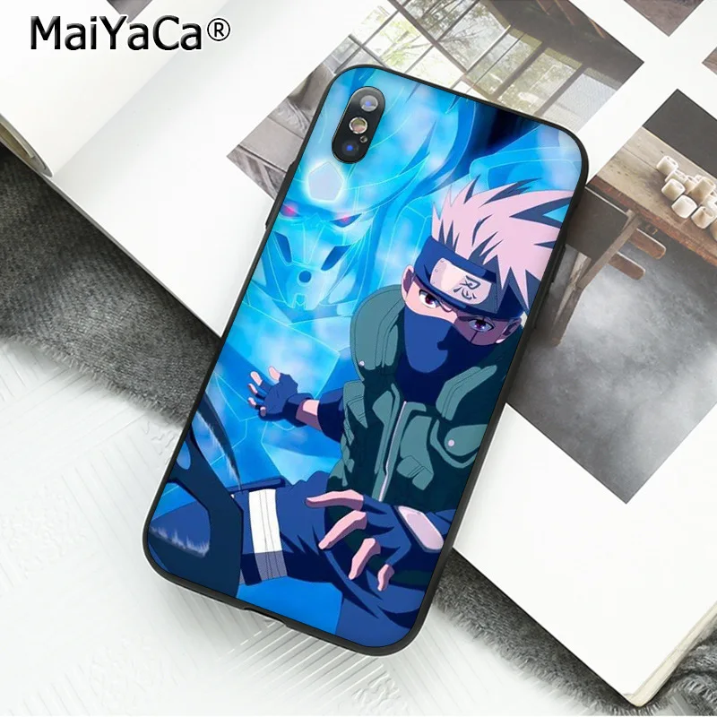 MaiYaCa чехол для телефона боль Hokage Наруто Какаши shippuden rinnegan для iPhone 6S 6plus 7plus 8 8Plus X Xs MAX 5 5S XR