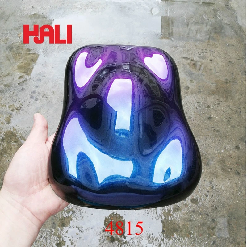 Продажа пигмента хамелеона HALI цветной дорожный пигмент меняющий цвет порошок