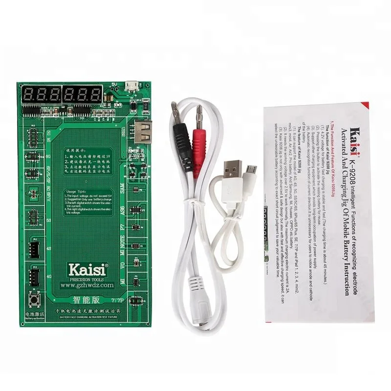 K 9208 Профессиональная печатная плата для зарядки телефона с USB кабелем iPad Samsung Xiaomi
