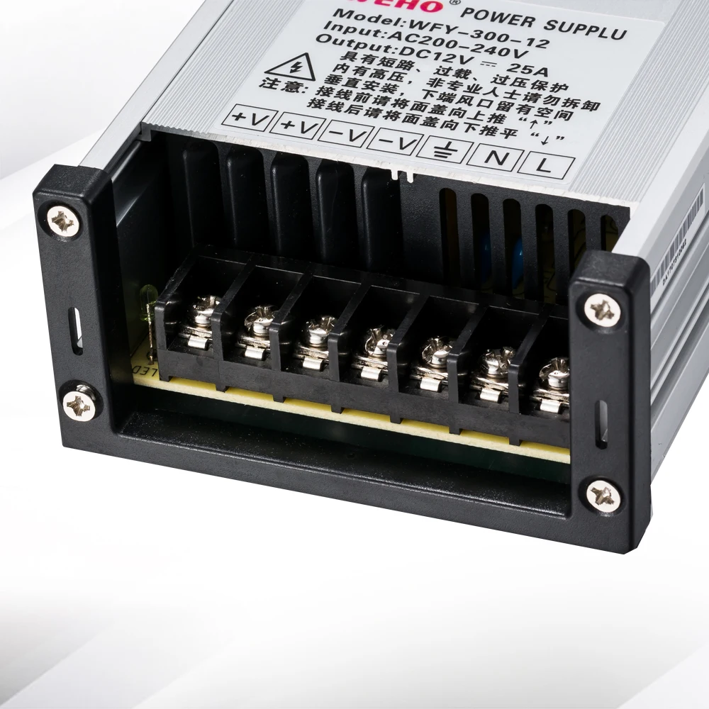 (WFY-300-12) Китай горячая распродажа rainproof ac to dc 300w 12v импульсный источник питания для