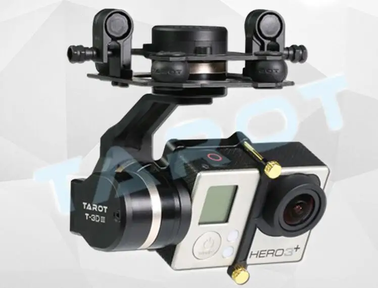 Таро TL3T01 Обновление от T4 3D металла 3 осевой бесщеточный карданный для GOPRO GOPRO4/GOpro3