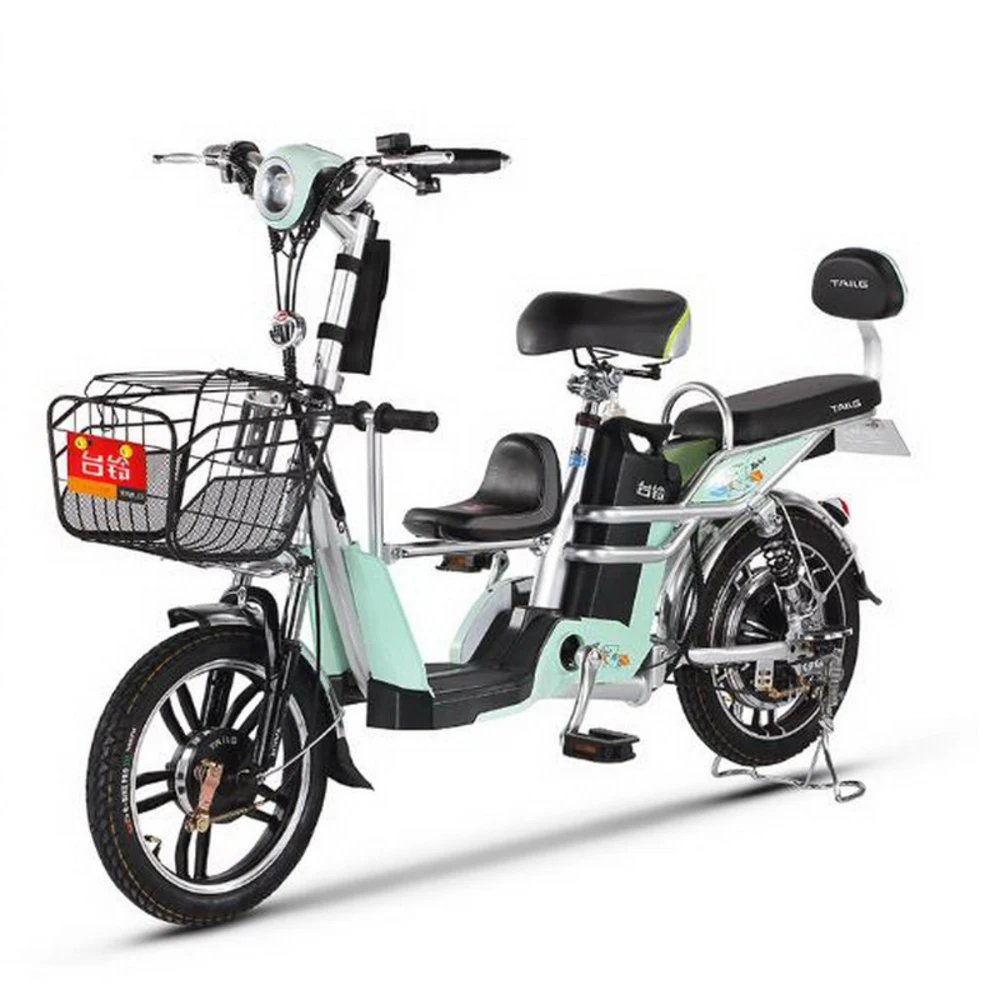 111001/New four generations / mother and child car vacuum tire electric bicycle 48V lithium battery adult | Спорт и развлечения