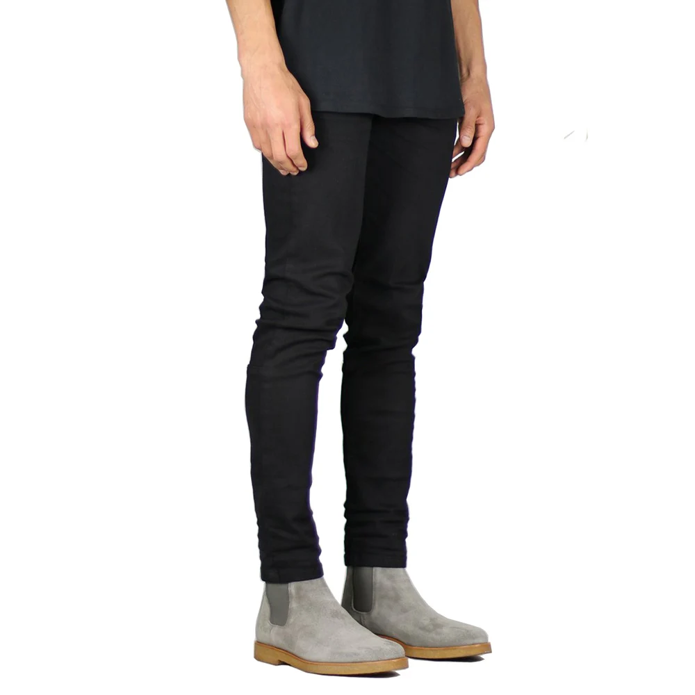 Solid Color Jeans Men Jeans Fashion Stretch Design Skinny Jeans