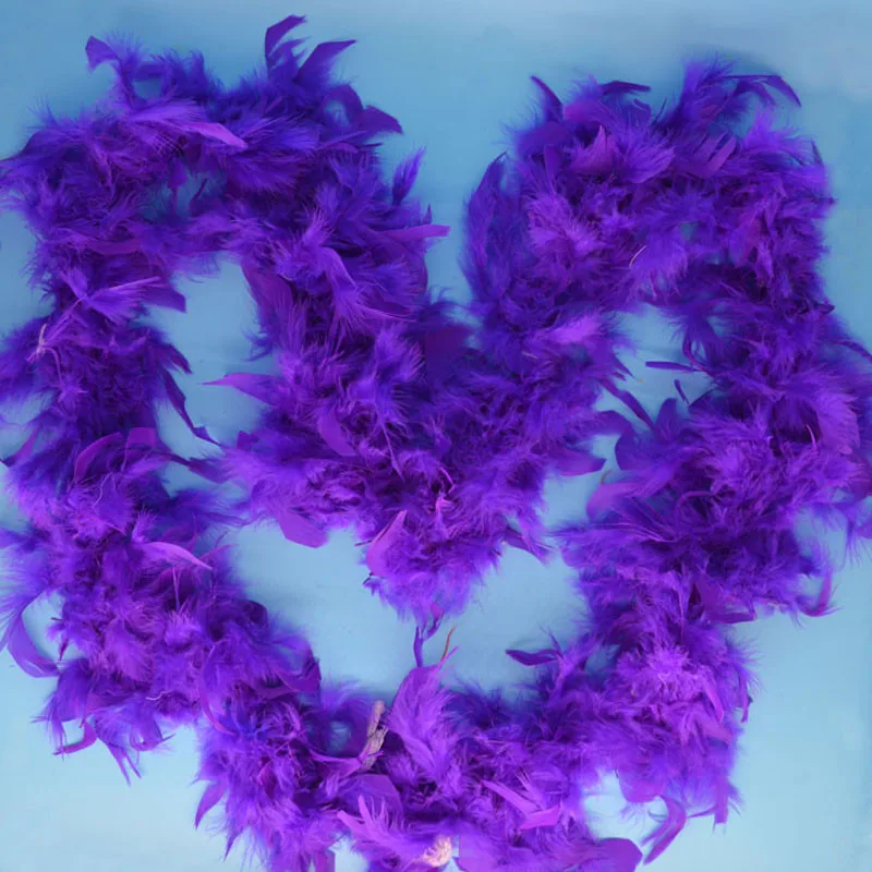 40 г утолщенные красочные перья боа для свадебного платья гирлянда шарфы DIY костюм