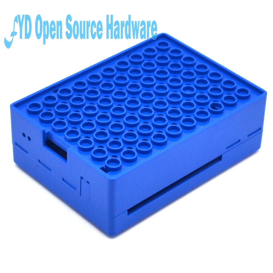 Корпус Raspberry Pi 3 B официального производителя Pi3 и Pi2 поколение голубых блоков |