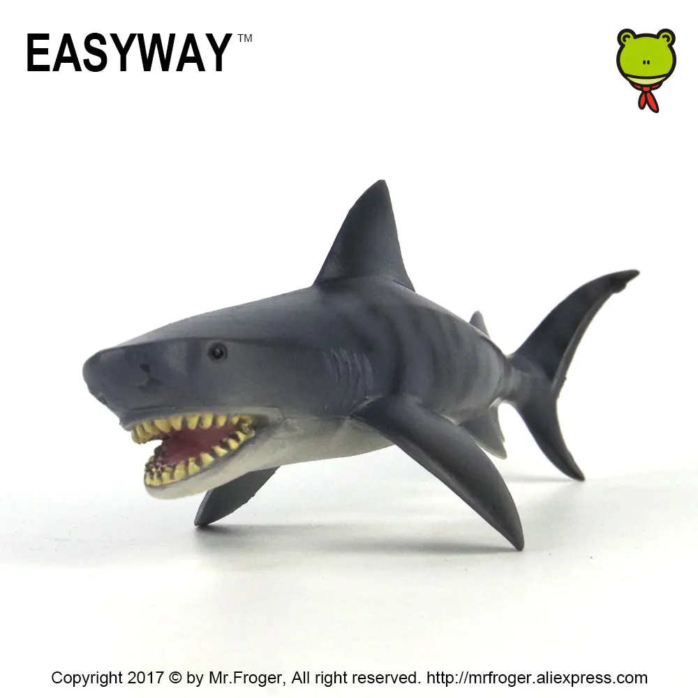 EASYWAY игрушка Акула тигр Детская обучающая для детей подарок имитационная модель