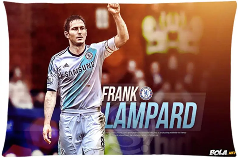 SQ00606-ZHH фрэнк lampard2 Прямоугольник Наволочки на молнии Пользовательские Подушка