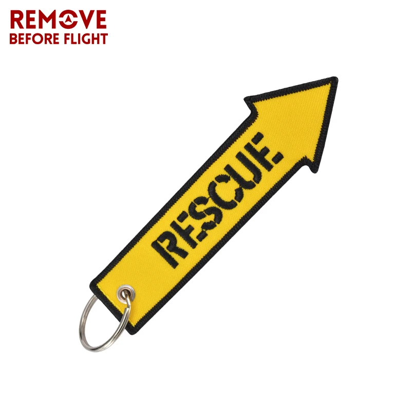 3PCS/Lot Remove Before Flight Key Chain for Cars Luggage Tag Keychain Motorcycles Rescue Embroidery Fob OEM Keyring | Автомобили и