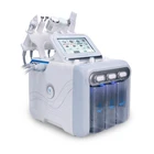 Горячая продажа 6 в 1 корейский H2 O2 АКВА вода для лица спа кислородная кожура уход за кожей дермабразия машина