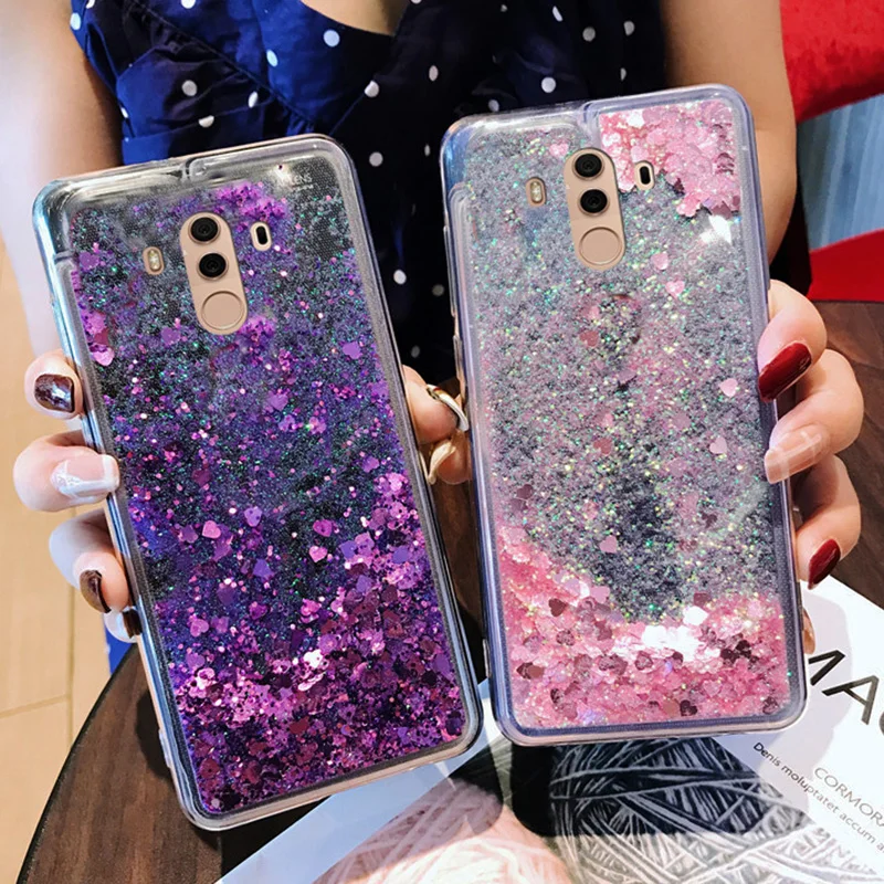 Quicksand Case For Huawei Honor 10 V10 V9 V20 8X Play Note 8 9 Lite Soft Phone Y9 2019 P8 P9 Y5 Y6 2017 Cover |