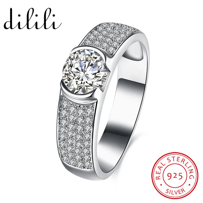 Dilili Аутентичные стерлингового серебра 925 Свадебные Кольца для Для женщин