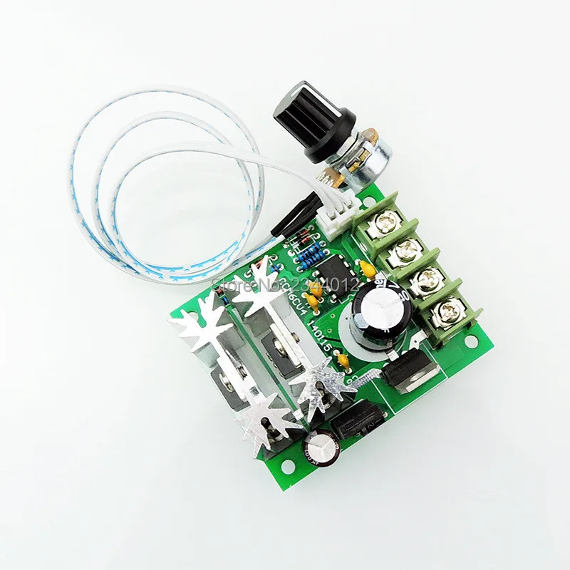 PWM CCM6C контроллер скорости двигателя постоянного тока 20A 24V 12V 6V 30V регулятор
