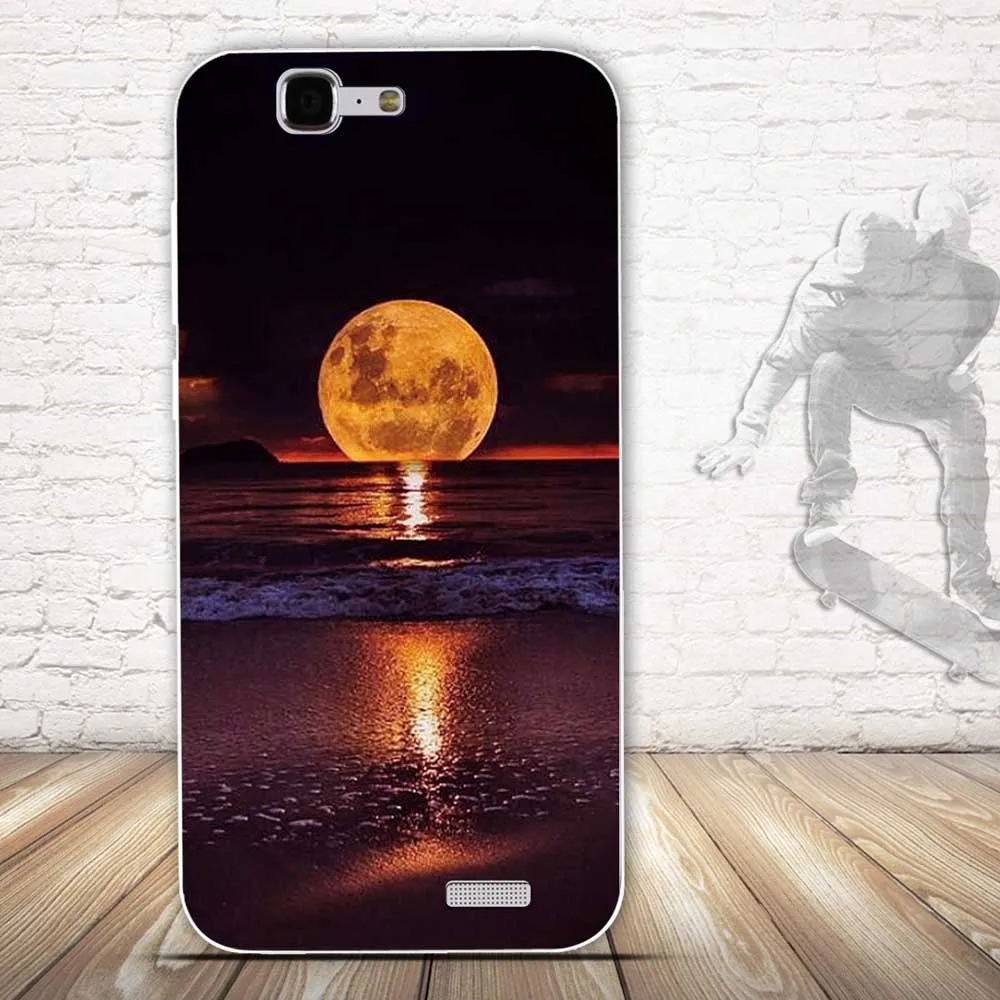 Чехол для телефона huawei Ascend G7 мягкий силиконовый чехол из ТПУ с рисунком C199 L01 L03