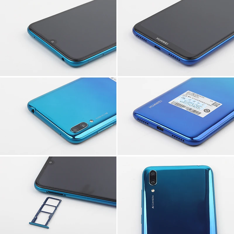 Huawei Enjoy 9 4000mAh Y7 Pro 2019 смартфон глобальная прошивка 6 26 &quotFullview Snapdragon 450