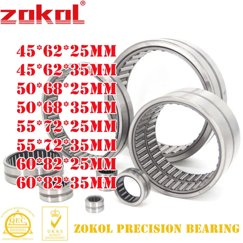 Игольчатый роликовый подшипник ZOKOL NKI45/25 NKI45/35 NKI50/25 NKI50/35 NKI55/35 NKI60/25|bearing bearing|bearing roller