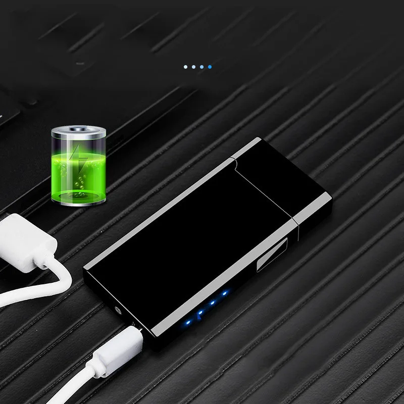Usb зарядка электронная сигара Зажигалка датчик отпечатков пальцев переключатель