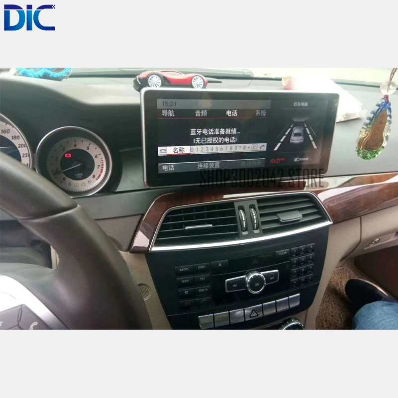 DLC системы android игрок автомобиля навигации gps Аудио Видео gps Руль управления для Benz C-класс C180 200 260 300 2011