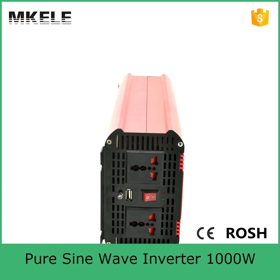 MKP1000 121R высокоэффективный 12vdc 110vac dc ac инвертор 1000 ватт настоящий синусоидальный