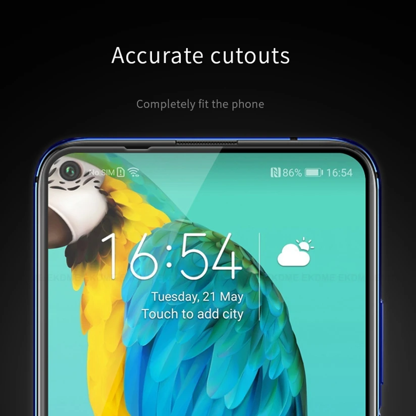 Противоударная Защитная пленка для экрана Huawei Honor 20 защитная из закаленного