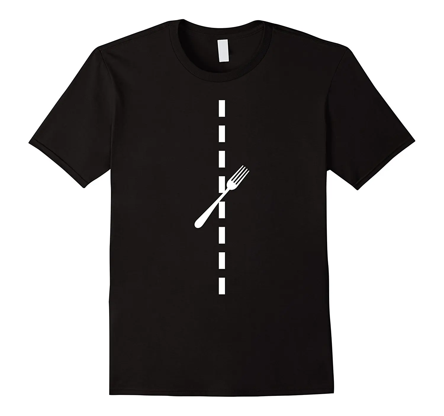 

Summer Funny Men tshirt Fork Road - T-Shirt Cool Halloween Costume