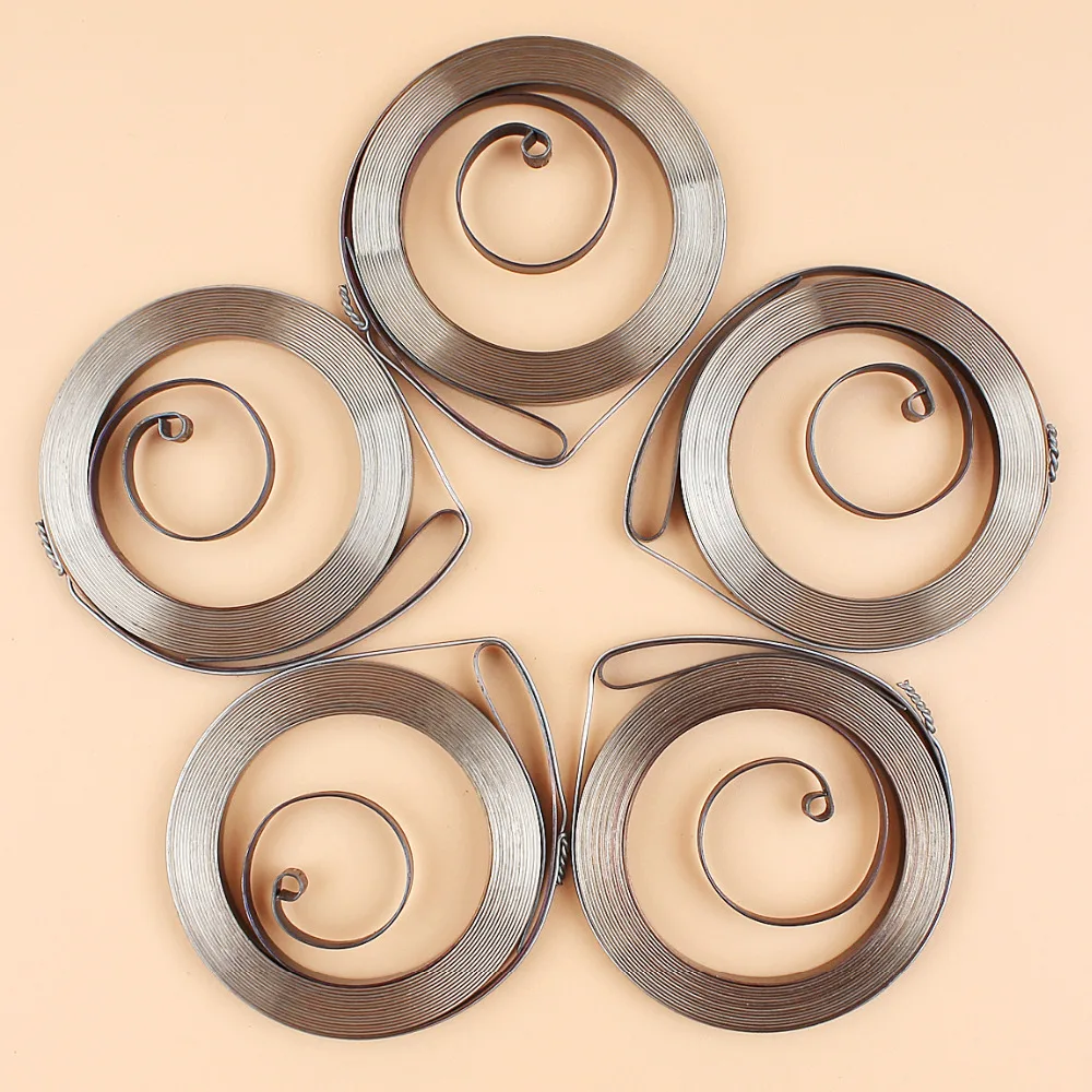 

5Pcs/lot Pull Recoil Starter Spring For HUSQVARNA 365 362 372 372XP 371 385 390 371K 375K Jonsered 2065 2071 Chainsaw Chain Saws