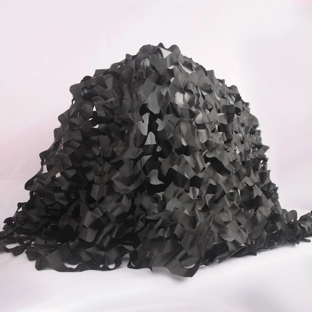 Камуфляжной сеткой для продажи дешевые mlitary камуфляжная сеть черный Армия сетки