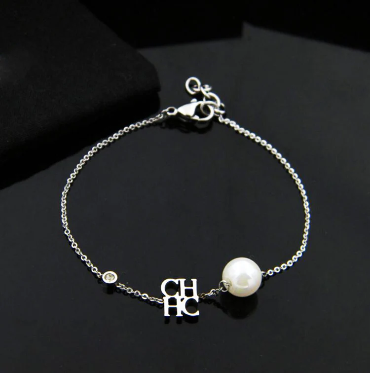 OL/Стиль модный шарм браслет с цепью Браслеты высоким уровнем Класс тонкой CH