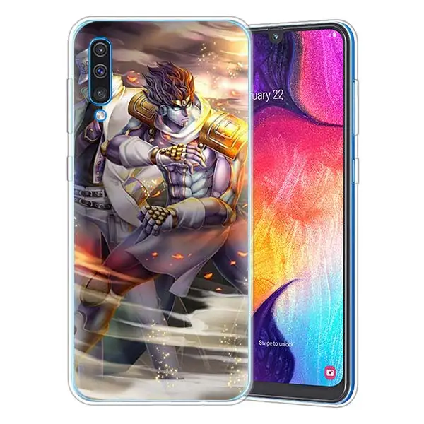 12 JoJo's Bizarre Adventure JoJo Silicone Case for Samsung Galaxy A71 A51 A90 5G A50 A70 A40 A20e A10 A30 A80 A8 Plus A7 A9 Cover - Цвет: 12