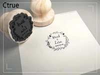 personalized name and date custom wooden stamp seal for invitation stationery wedding decoration diy wedding favor