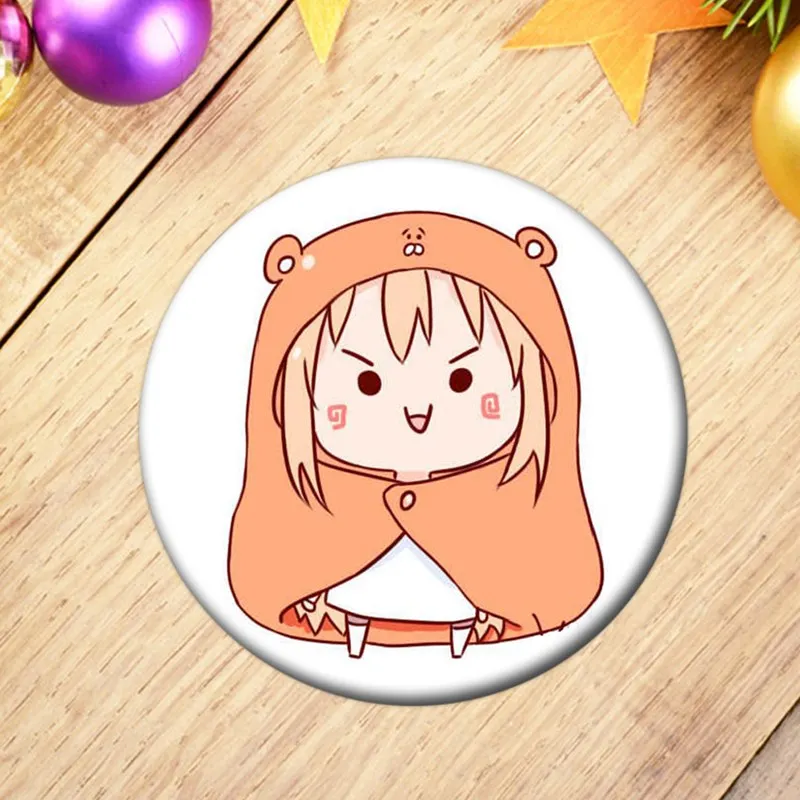 1 шт. Himouto! Мужские значки для рюкзака одежды|badge collection|brooch pinsbadges for bag |