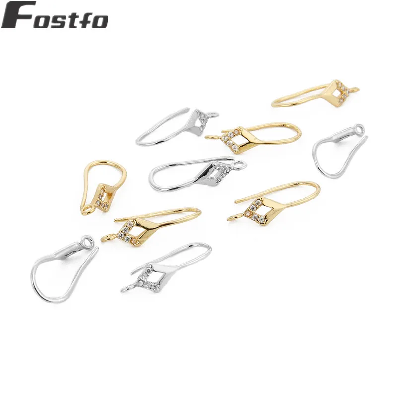 Женские застежки для сережек золотистые/Серебристые ручной работы