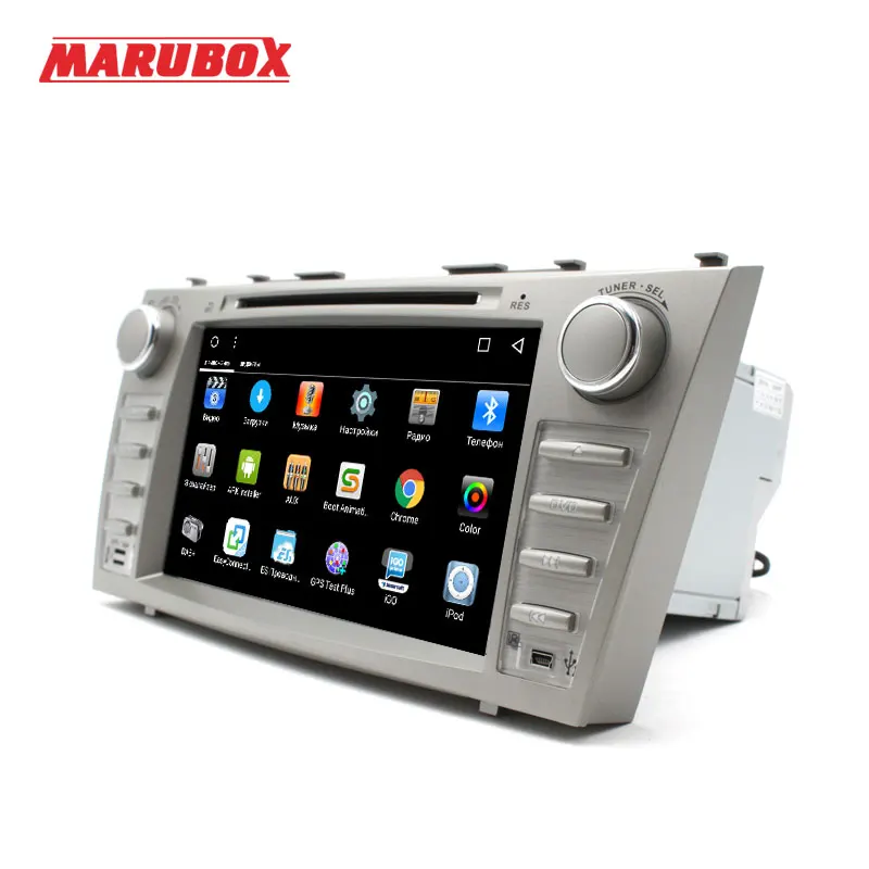 MARUBOX 2DIN четырехъядерный 8 дюймов Android 7 1 для Toyota Camry 2006 2011 GPS Bluetooth стерео радио