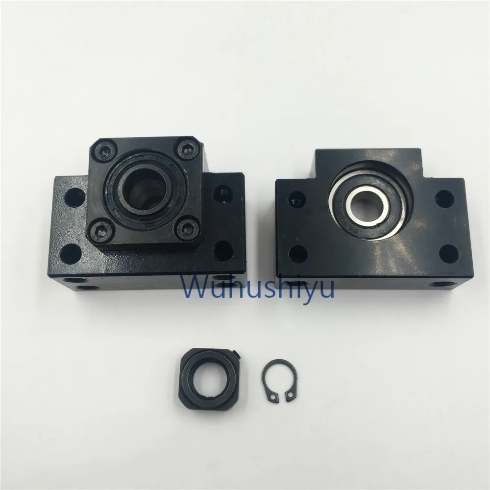 BK12 BF12 для SFU1605 шариковый винт 1 шт. угловой контакт SFU1604 концевая опора CNC детали